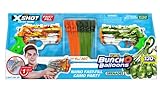 Bunch O Balloons Skins Nano Fast-Fill Camo Party by ZURU (2 X Skins Nano Water Blaster, 4X Stems), Orange & Green, Water Blasters Party