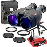 Canon 18x50 is Image Stabilized Binoculars-UV Filters,CPL Filters + More (14PC Bundle)