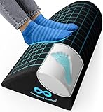 Everlasting Comfort Foot Rest for Under Desk at Work w/Premium ComfortFoam™ - Desk Foot Rest Ergonomic Design for All-Day Support, Pain Relief - Foot Stool Footrest - Home Office, Gaming Accessories