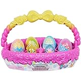 Hatchimals CollEGGtibles, Spring Toy Basket with 5 Hatchimals and 3 Pets, Easter Gift for Kids 5 and up