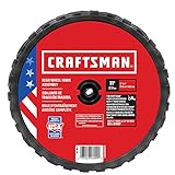 Craftsman SBD CMXGZAM325071 11-Inch Push Wheel for Most Craftsman Walk-Behind Mowers-OE# 634-07087, Black