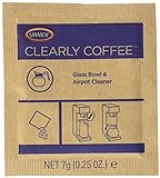 Urnex Coffee Machine Cleaning Powder - 1/4 Ounce Packet [125 Packets] - Glass Bowl and Airpot Cleaner for Coffee Machines, 0.25 Ounce (Pack of 125)