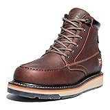 Timberland PRO mens Gridworks 6 Inch Soft Toe Waterproof Industrial Boot, Brown, 9.5 US