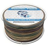 Reaction Tackle Braided Fishing Line Green Camo 10LB 150yd