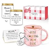 Gifts for Mom from Daughter, Son - Best Mom Ever Gifts Moms Birthday Gift Ideas Mom Box Set Mothers Day Gifts from Daughter Unique Mom Present Funny Mom Gifts Basket for Mother Day Christmas Birthday