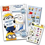 Despicable Me Minions Coloring Book with Stickers ~ over 200 Minions Stickers!