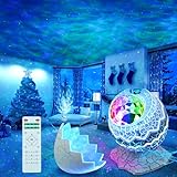 Rossetta Star Projector, Galaxy Projector LED Lights for Bedroom, Remote Control & White Noise Bluetooth Speaker, Night Light for Kids Room, Adults Home Theater, Christmas, Party, Bedroom Decor