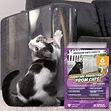 Panther Armor 6-Pack Furniture Protector Sheets - Sofa Protector - Anti Scratch from Cats - Couch Corner Protectors for Cats Cover
