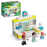 LEGO DUPLO Doctor Visit 10968 - Large Bricks Building Set, Educational Early Learning Toy, Includes Doctor, Father, and Child Figures, Great Development Gift for Toddlers, Girls, and Boys 2+ Years Old