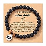 JOGDIAM New Dad Gifts for Men First Time Dad Parents First Fathers Gifts Pregnancy Announcement Gender Reveal Gifts for Father Daddy Dad to Be Husband Boyfriend