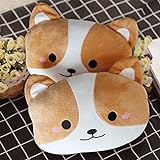 Sexysamba Car Headrest Pillow,Cartoon Neck Pillow for Car,Comfortable Soft Car Seat Pillow for Driving,Head Rest Cushion,Cute Neck Pillow for Travelling and Home 2Pcs (Corgi)