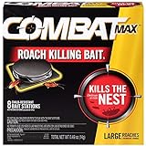 Combat Combat1265 Max Killing Roach Bait Station, 24-Pack