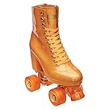 Impala Rollerskates Marawa High Heel Skate Marawa Sparkle Orange 7 (US Men's 5, Women's 7) M