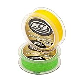K9 Crappie Braid 5LB - 300 Yards - Ultra-Light BFS Braided Fishing Line — Super Smooth, Max Sensitivity, Abrasion Resistant — High Visibility Colored Dyneema® Braid — Saltwater or Freshwater