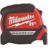 Milwaukee Electric Tool 25Ft Compact Magnetic Tape Mea