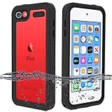 BESINPO Waterproof Case for iPod Touch 7 / iPod Touch 6 / iPod Touch 5, 360 Full-Body Built-in Screen Protector Dustproof Shockproof Snowproof Case for iPod Touch 5th/6th/7th Generation for Snorkeling