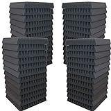 AK TRADING 48 Pack- Acoustic Panels Studio Soundproofing Foam Wedges 2' X 12' X 12'