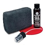 GrooveWasher Intro Record Care System – Essentials for Vinyl Record Collection Cleaning, Easy Spray-on G2 Cleaner, Microfiber Scratch-Free Cleaning Pad + Bonus Label Protector
