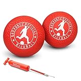 GoSports Official Kickball with Pump (2 Pack), 10 Inch