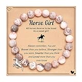 FYUKISS Horse Gifts for Girls, Horse Stuff for Girls, Horse Girls Jewelry Bracelet Ages 6-8 8-12 10-12, Chrismas Birthday Gifts for Teen Girls Women