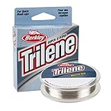 Berkley Trilene® Micro Ice®, Clear Steel, 4-Pound Break Strength, 110yd Monofilament Fishing Line, Suitable for Freshwater Environments