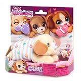furReal Newborns Puppy Interactive Pet, Small Plush Puppy with Sounds and Motion, Kids Toys for Ages 4 Up by Just Play
