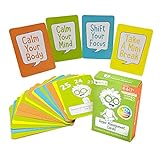 Open The Joy Anger Management Cards for Kids - Control Feelings with a Fun Card Game, 42+ Prompt Cards to Boost Emotional Intelligence - Ages 4+