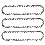 Hayskill RM1025P 10 inch Saw Chain for Craftsman Poulan Remington Pole Chainsaw Parts 40 Dirve Links .050' Gauge 3/8' LP Fit RM1015PS RM1025P RM1025SPS Pack of 3