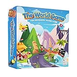 The World Game - Fun Geography Board Game - Educational Game for Kids & Adults - Cool Learning Gift Idea for Teenage Boys & Girls, 2-5 players