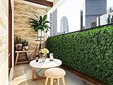 [2024 Upgrade] ColourTree 39' x 138' Artificial Ivy Privacy Fence & Grass Backdrop Wall, Faux Leaves Hedges Panels for Outdoor, Indoor Decor - 3 Years Warranty - Sturdy Backing