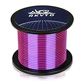 AKvto Premium Color Monofilament Fishing Line - Strong Abrasion Resistant Fishing Line, 35lb Catfish Line, Nylon Material Fish Wire - 300 Yards Tested for Freshwater and Saltwater Fishing
