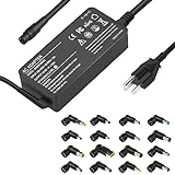 90W Universal AC Adapter Laptop Charger Compatible with HP Dell Lenovo Acer Asus Toshiba Samsung IBM Sony Fujitsu Gateway Notebook Ultrabook Chromebook Power Supply Cord with 16 Connectors