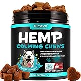 Yecuce Calming Chews for Dogs,Quiet Moments Dog Calming Treats,Help Promote Relaxation,Dogs Anxiety Stress Relief-Barking,Separation,Thunder,Travel Issues,Duck Flavor,11.6 oz (330g),150 Count