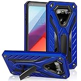 AFARER Case Compatible with LG G5 5.3 inch, Military Grade 12ft Drop Tested Protective Case with Kickstand,Military Armor Dual Layer Protective Cover - Blue