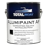 TotalBoat Alumipaint AF Aluminum and Pontoon Boat Bottom Paint (Black, Gallon), 1 Gallon (Pack of 1)