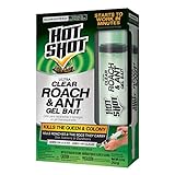 Hot Shot Ultra Clear Roach & Ant Insects Gel Bait , 2.5 oz