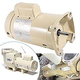 355010S Energy Efficient Replacement Motor Compatible with WhisperFlo High Performance Pool Pumps WFE-4 & WFE-26, 1 Speed, SF/WF, 1 Horsepower, 115/208-230 Volts, Replace for 071314S, 355010S