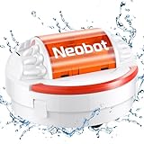 Neobot X1 2024 New Cordless Pool Cleaner, Robotic Pool Vacuum Cleaner, 140 Mins Maximum Runtime, Dual-Motor, Self-Parking, 5200mAh Battery, Pool Vacuum for Above/In Ground Flat Pools Up to 1000 Sq Ft