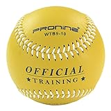 mcyiqihai ProNine Heavy Weighted Training Baseball Ball for Pitching and Throwing Practice (10 oz)