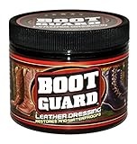 Boot Guard Leather Dressing: Restores and Conditions Leather Boots, Shoes, Automotive Interiors, Jackets, Saddles, Unscented, 5 Ounce Jar