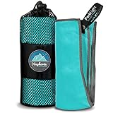 Youphoria Microfiber Travel Towel Fast Drying Lightweight - Quick Dry Towel for Camping, Beach, Backpacking, Hiking, & Sport