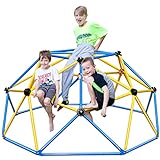 Zupapa Experience Ultimate Fun with The 2024 Upgraded Decagonal Geo Dome Climber - Supports 735LBS and Easy Assembly for Kids (Blue, 6FT)