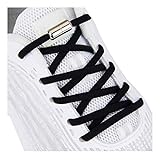 Elastic Shoe Laces for Kids and Adults Sneakers,Elastic No Tie Shoelaces Black