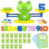 STREET WALK Frog Balance Counting Toys Cool Math Games, Fun, Educational Children's Gift and STEM Learning Kids Toys for 3 4 5 6 7 8 Year olds Girls Boys