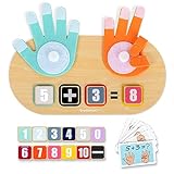 TOP BRIGHT Kids Math Manipulatives Homeschool Supplies, Learning Toys for Toddlers 2-4 Years, Math Game Number Blocks Montessori Toys for 3 4 5 Year Old Boys Girls Preschool Kindergarten