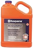 Husqvarna X-Guard Premium All Season Bar & Chain Oil, 1 Gallon, grey (593272002)