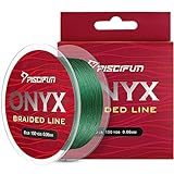 Piscifun Onyx Braided Fishing Line Advanced Superline Braid Lines 150Yd 6lb Green