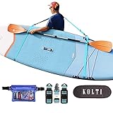 Kolti SUP Paddle Board Carry Strap, Adjustable Heavy-Duty Shoulder Belt Storage Sling Surfboard Carrier Accessories