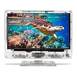RCA 15” Clearview HDTV | J15SE820 Transparent LED HD Television, High Resolution Wide Screen Monitor w/HDMI, VGA, Including Full Function Remote.