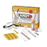 hand2mind Candy Creations Science Lab Kit, Make Lollipops, Gelatin and Candy Molds, Candy Making Kit for Kids, Gummy Bear Maker, Food Science Kit, Homeschool Supplies, 20 Hands-On Activities